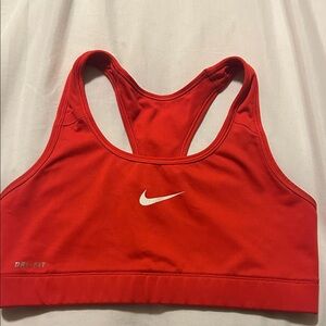 Nike Women's Vibrant Red Sports Bra